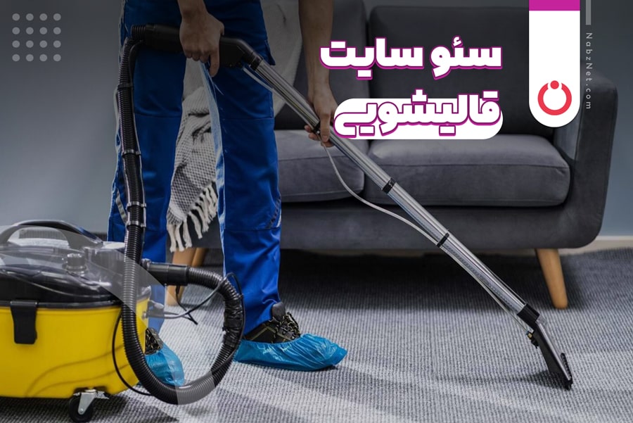 سئو سایت قالیشویی