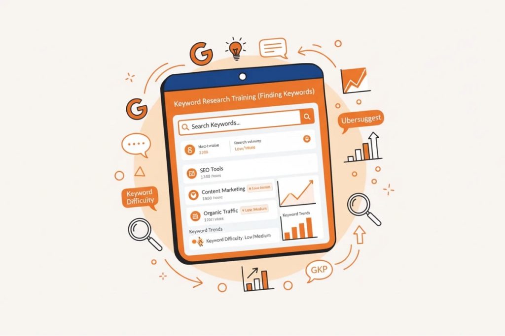 آموزش اصول Keyword Research (یافتن کلمات کلیدی) با ابزارهایی مثل Keyword Planner و Ubersuggest